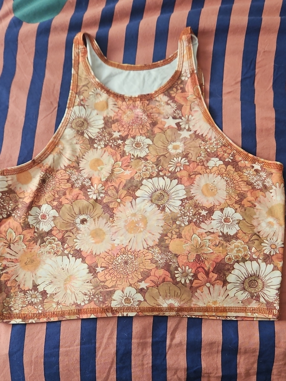 Teeki Flower Bra Crop Top
